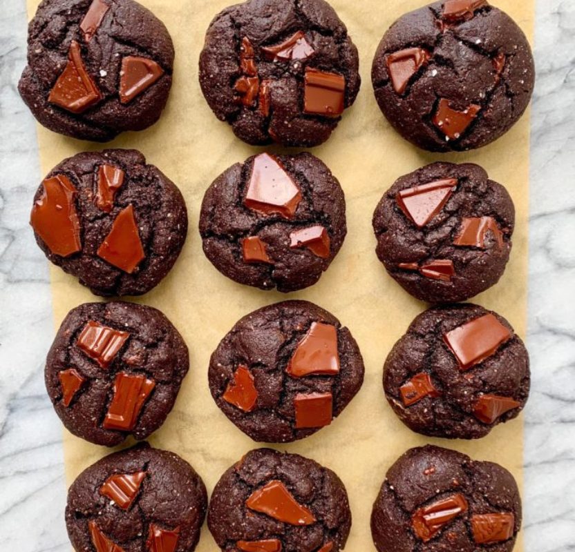 paleo mint chocolate cookies