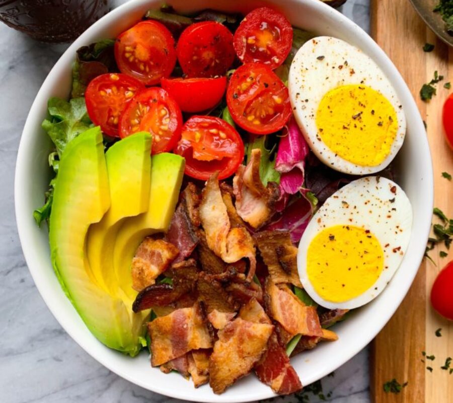 WHOLE30 COBB SALAD - Organically Addison