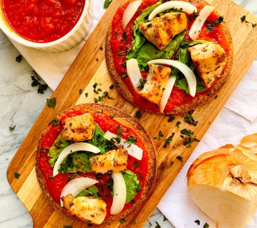 Paleo Grilled Chicken Pizza Organically Addison