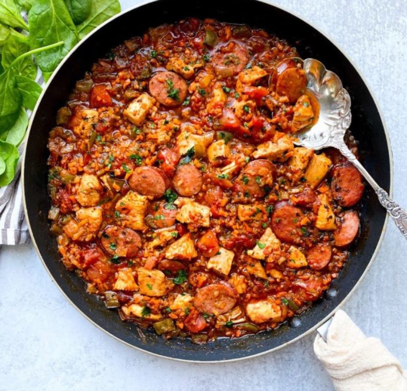 WHOLE30 CHICKEN JAMBALAYA Organically Addison