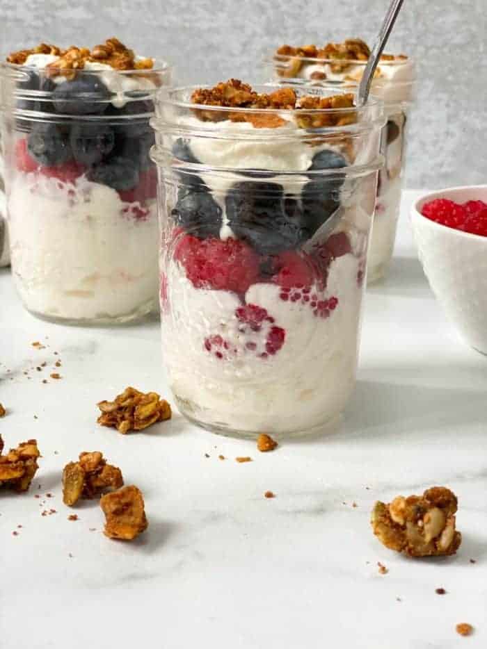 PALEO VEGAN COCONUT YOGURT PARFAIT - Organically Addison