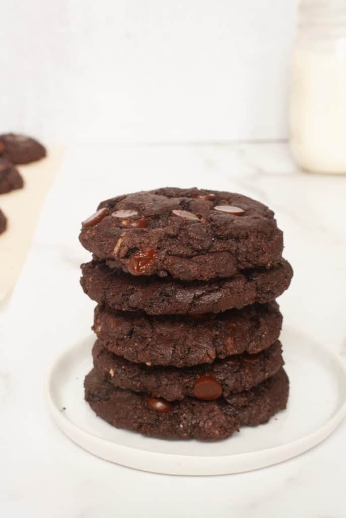 Paleo Double Chocolate Chip Cookies Organically Addison 8498