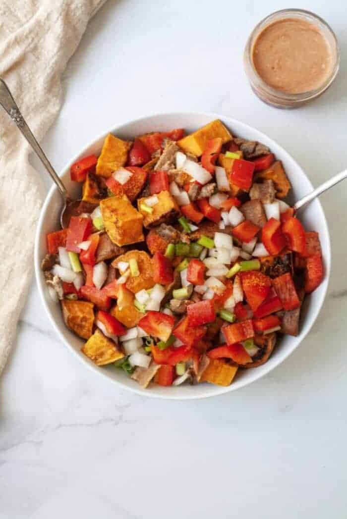 WHOLE30 SOUTHWESTERN SWEET POTATO SALAD