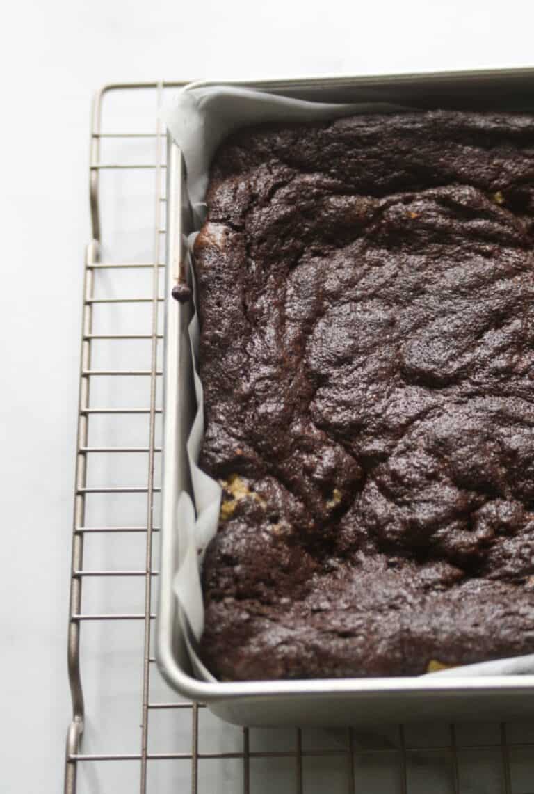 PALEO COOKIE DOUGH STUFFED BROWNIES Organically Addison