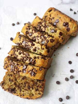 Best Paleo Zucchini Bread with Chocolate Chips