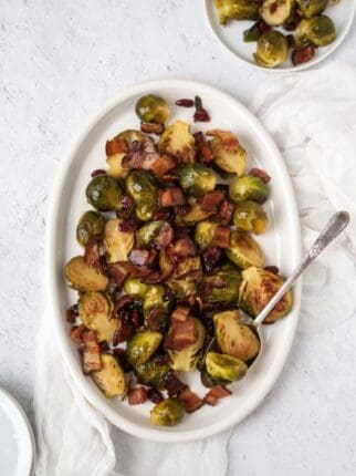 PALEO MAPLE BACON BRUSSELS SPROUTS