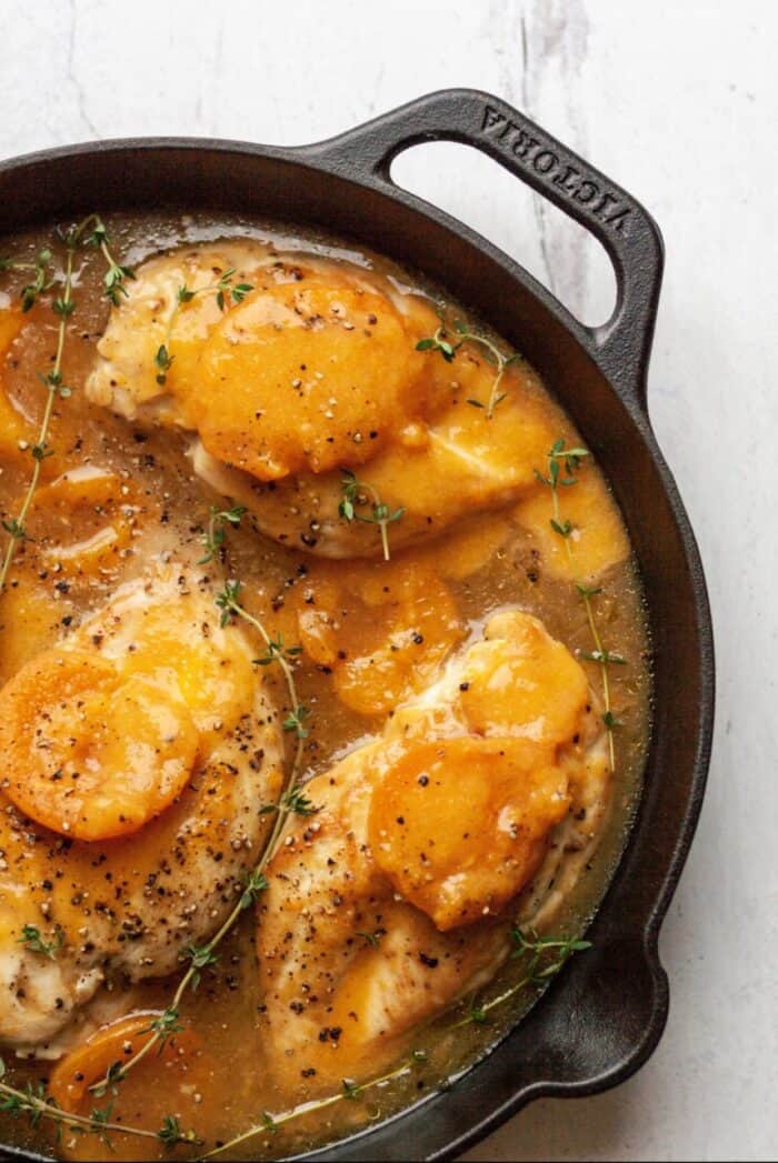 Paleo Apricot Chicken - Organically Addison Lunch/Dinner