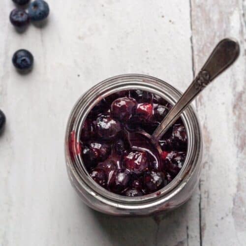 Vegan Blueberry Jam Without Pectin - Organically Addison