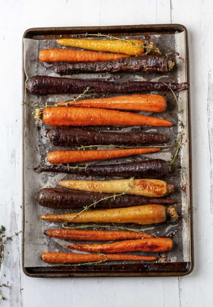 Air Fryer Carrots (Super Easy + Healthy) - Organically Addison