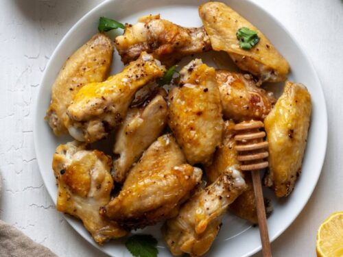 Frozen Chicken Wings in the Air Fryer - The Foodie Physician