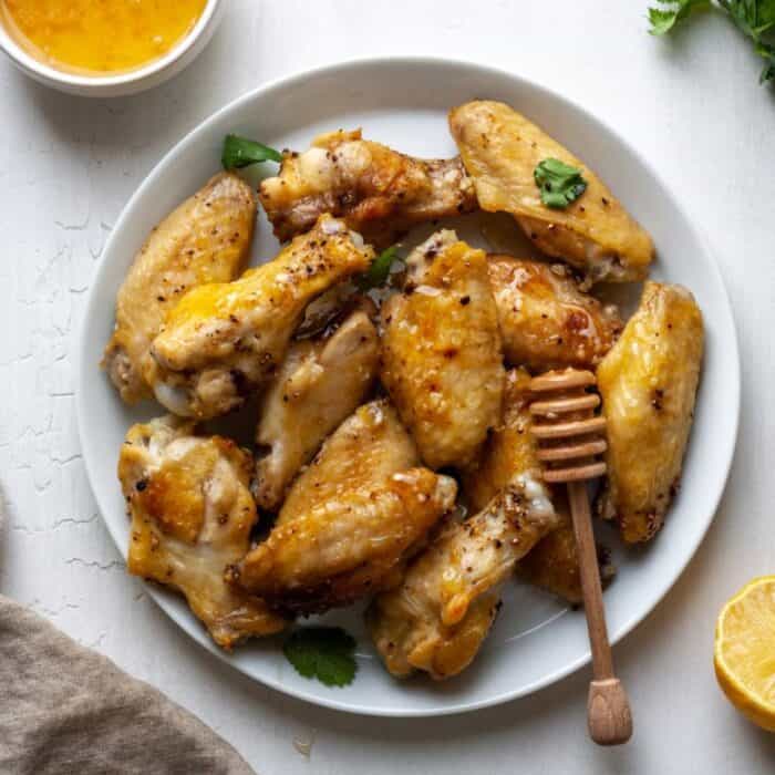 Air Fryer Frozen Chicken Wings Organically Addison