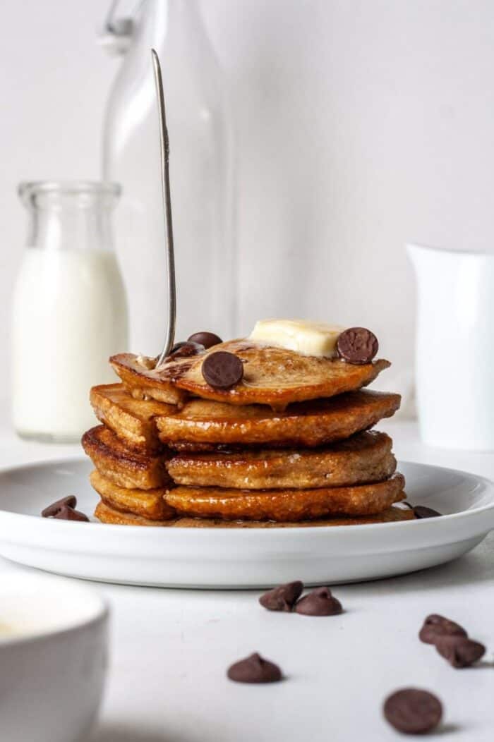 Fluffy Paleo cassava flour pancakes