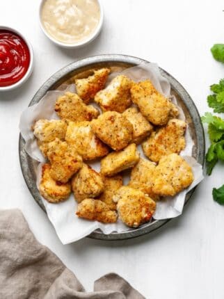 Whole30 Chicken Nuggets (Air Fryer or Stovetop)