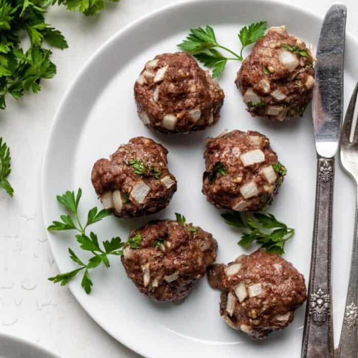 AIP Meatballs Without Eggs (No Breadcrumbs) Organically Addison
