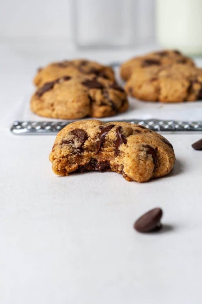 Cassava flour chocolate chip cookies