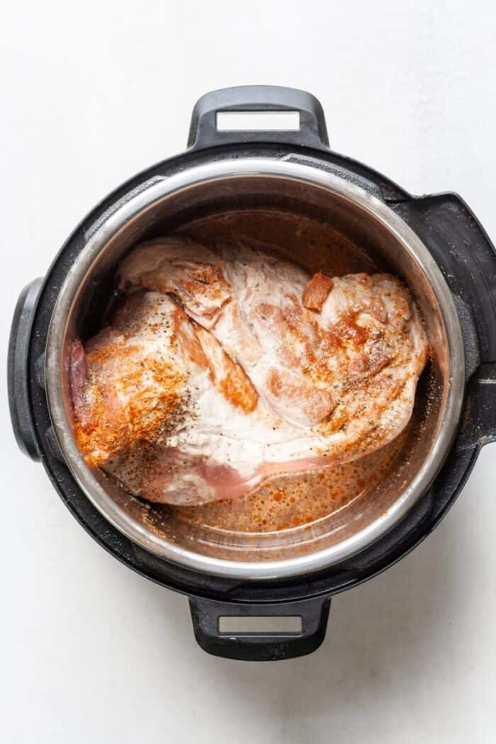 Pressure cooker meat