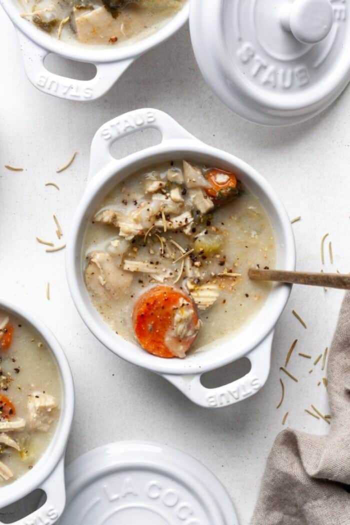 Whole30 Creamy Chicken Soup (AIP) - Organically Addison