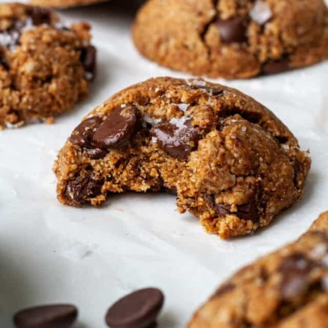 Vegan Gluten Free Chocolate Chip Cookies - Organically Addison