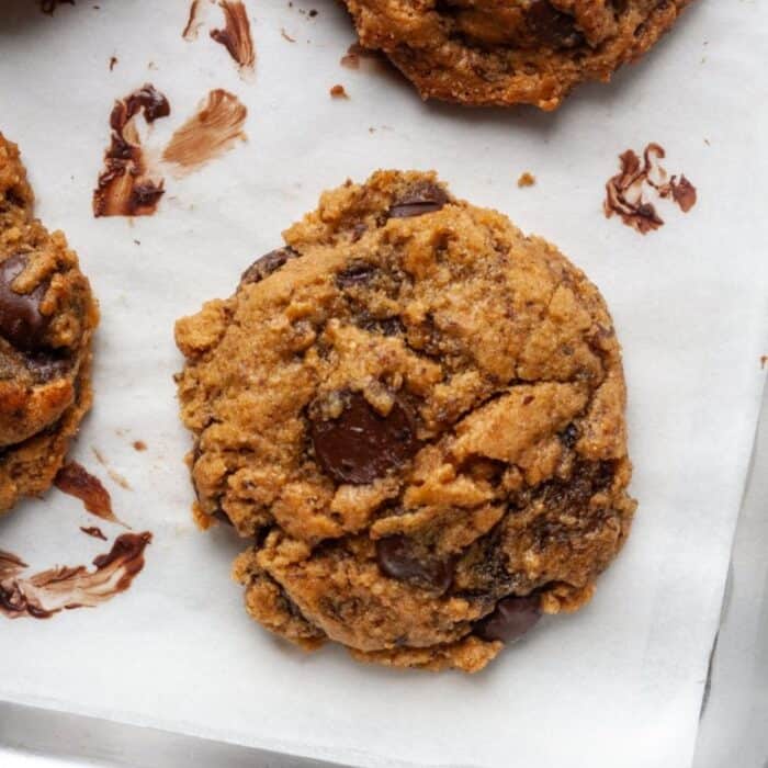 Vegan Peanut Butter Chocolate Chip Cookies Organically Addison