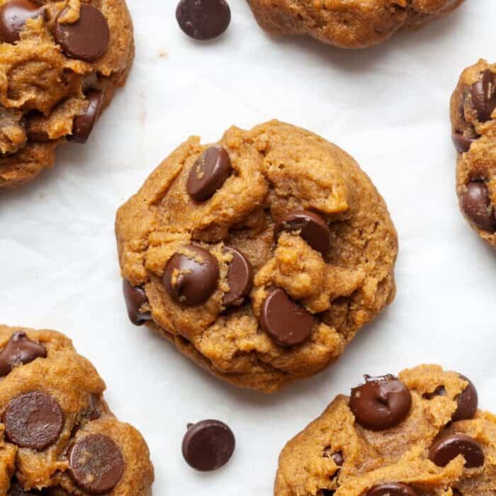 Vegan Pumpkin Chocolate Chip Cookies Organically Addison