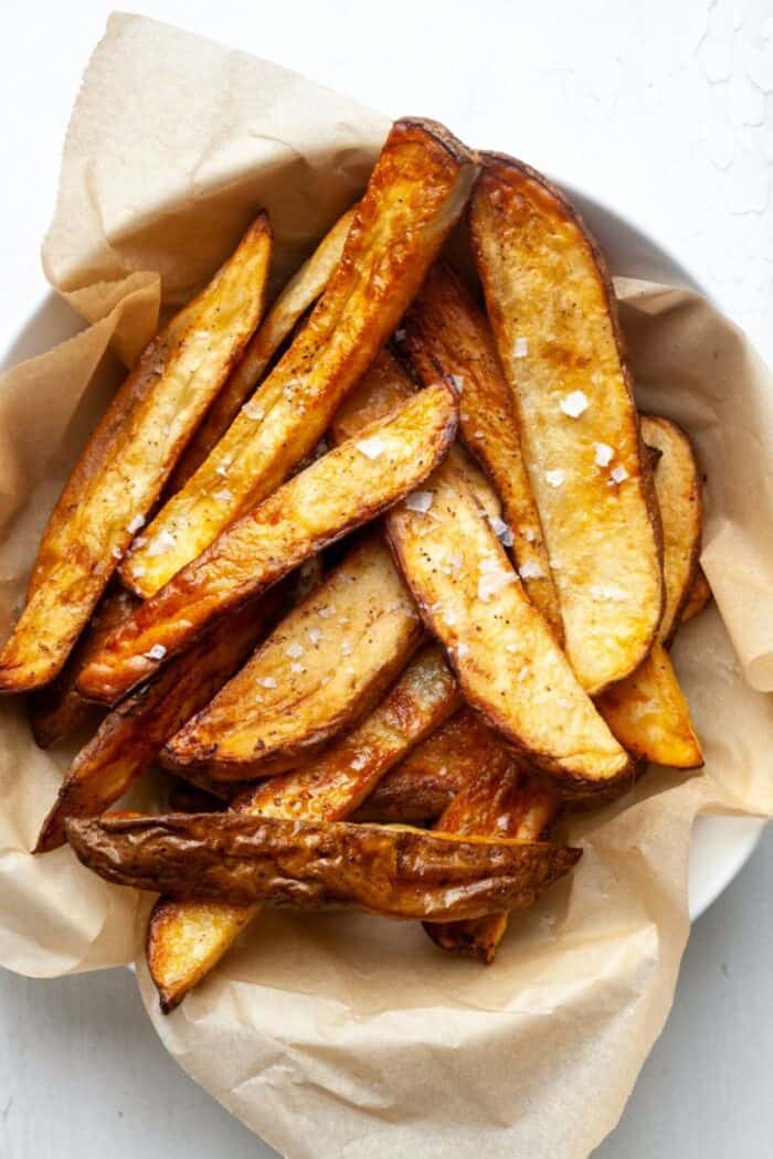 Whole30 French fries in bowl