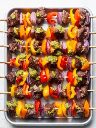 Beef Kabobs in Oven