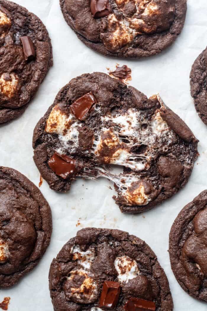 Cookies with fluff