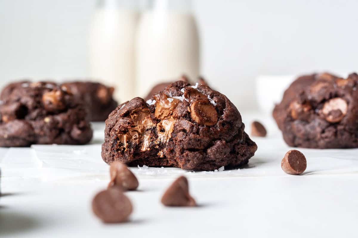 Gluten Free Chocolate Cookies - Organically Addison