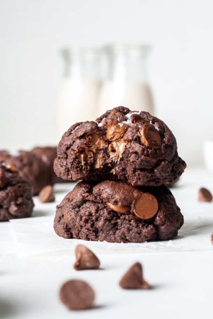 Gluten free double chocolate cookies