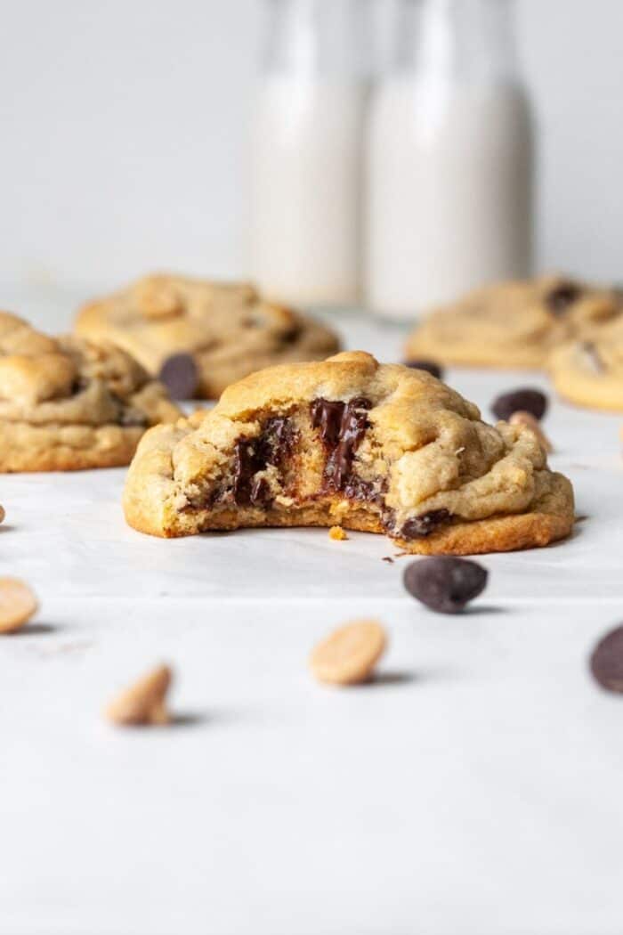 Gluten free cookies with peanut butter