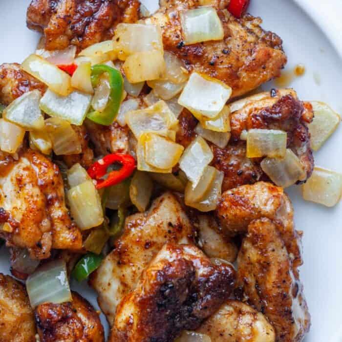 Salt and Pepper Chicken Organically Addison