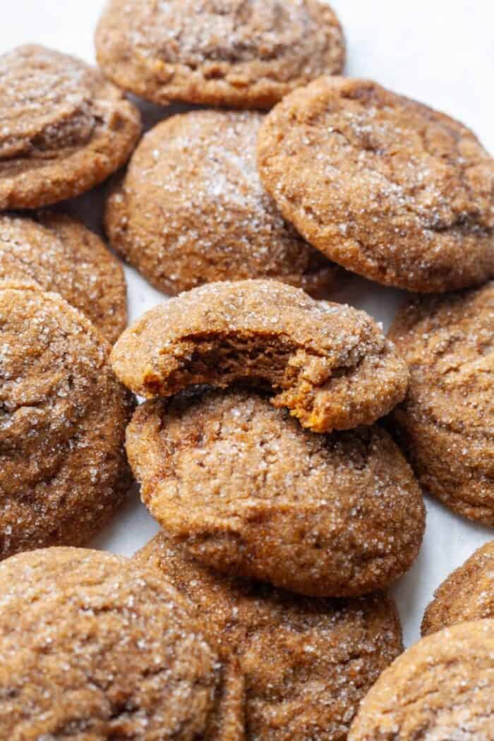 Chewy ginger cookies