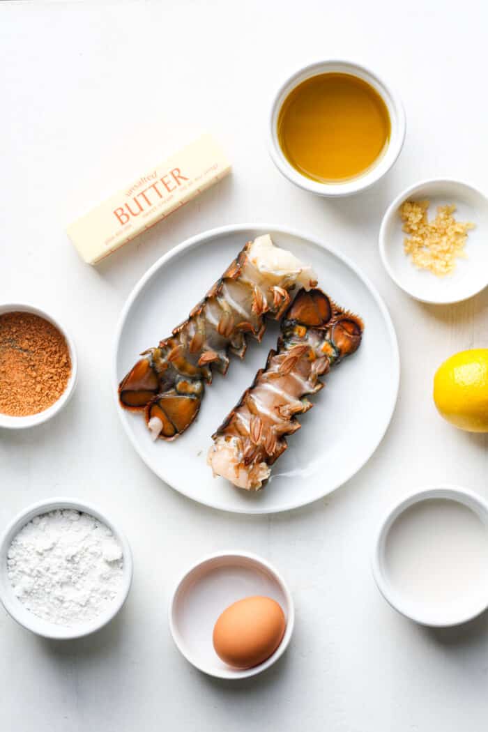 Ingredients for lobster