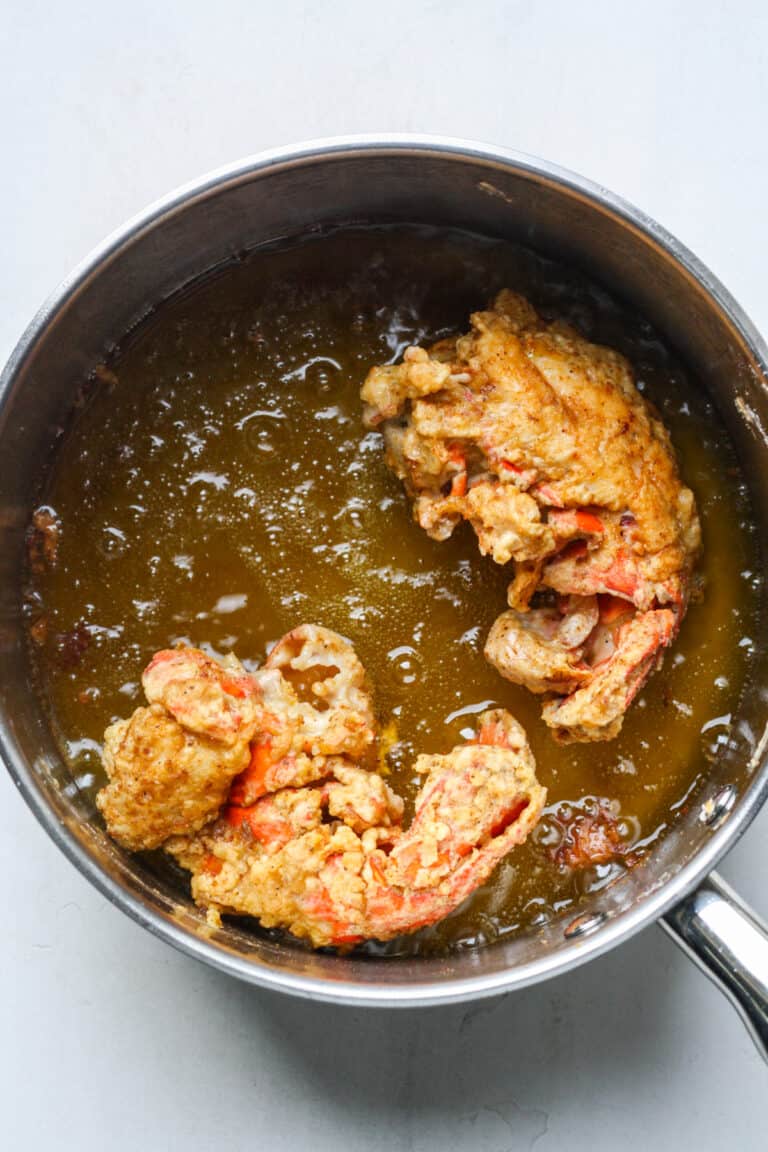Fried Lobster Tails Organically Addison