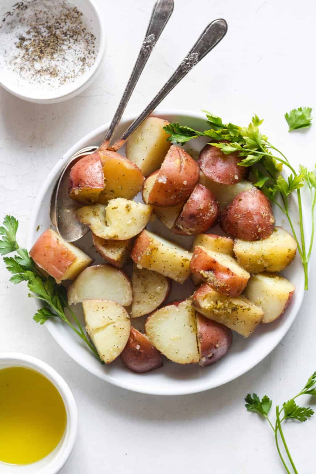 Sous Vide Potatoes - Organically Addison