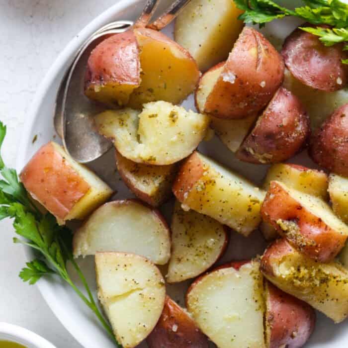 Sous Vide Potatoes Organically Addison