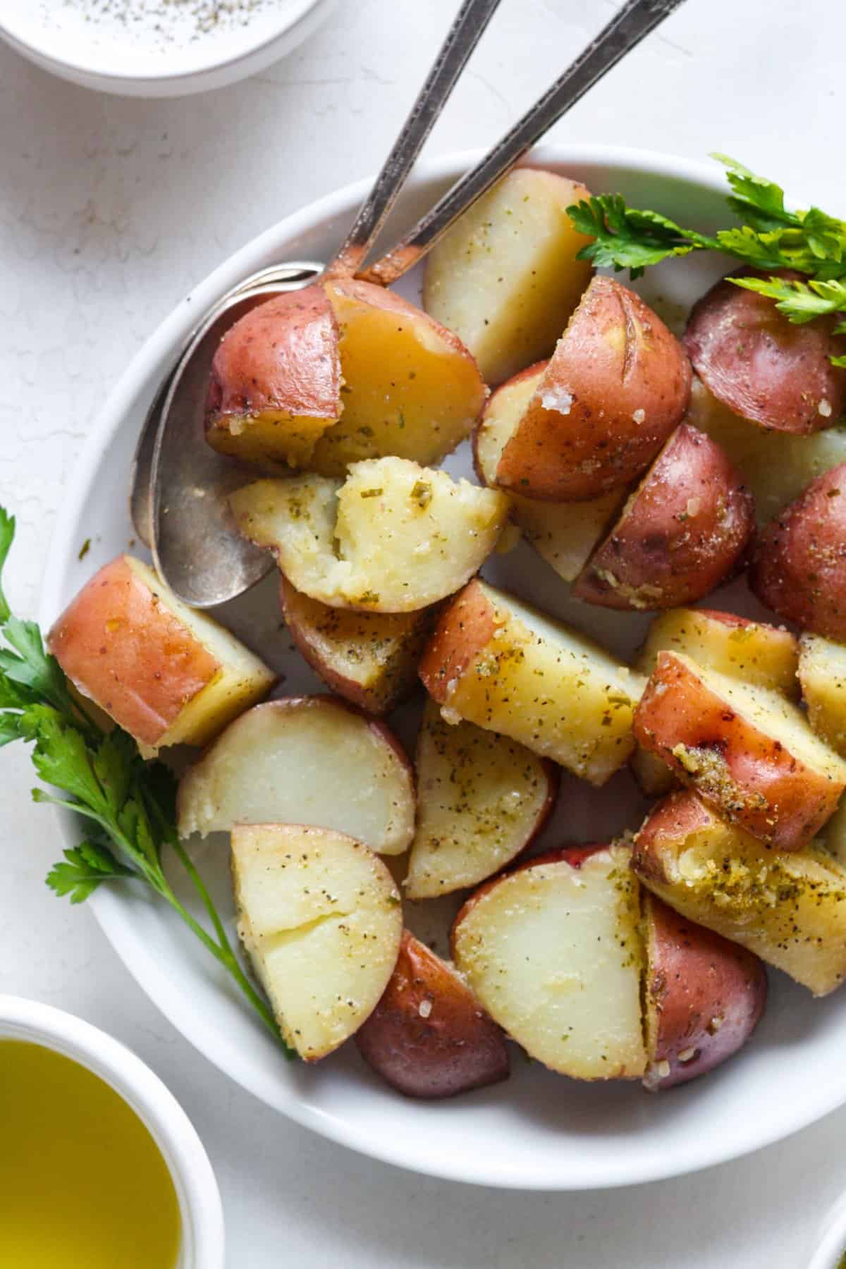 Sous Vide Potatoes - Organically