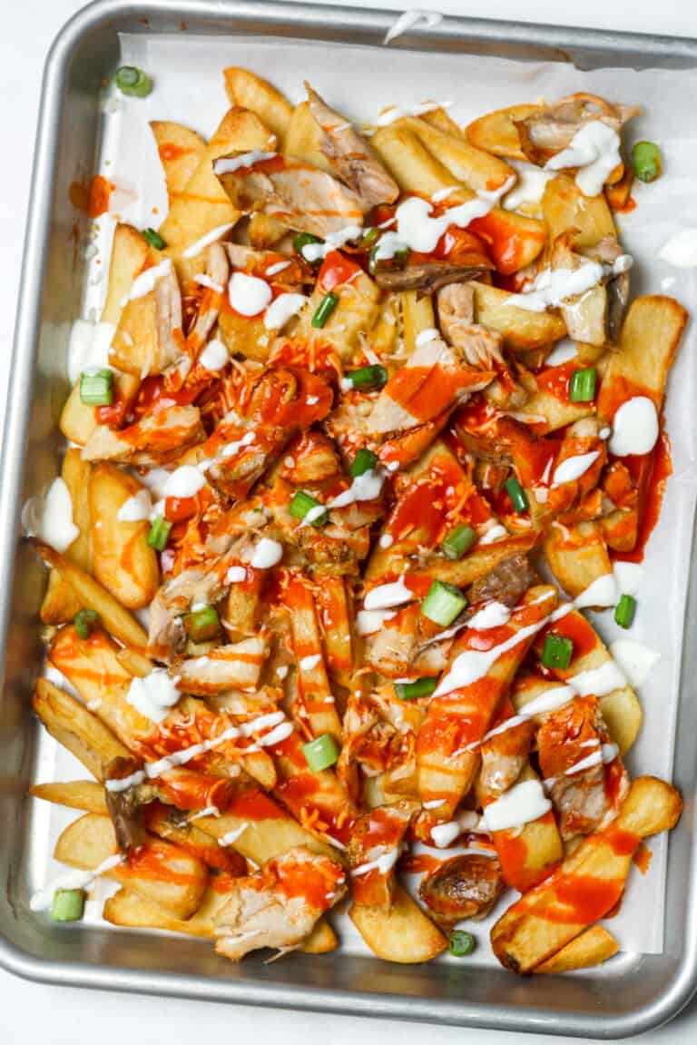 Buffalo Chicken Fries Organically Addison