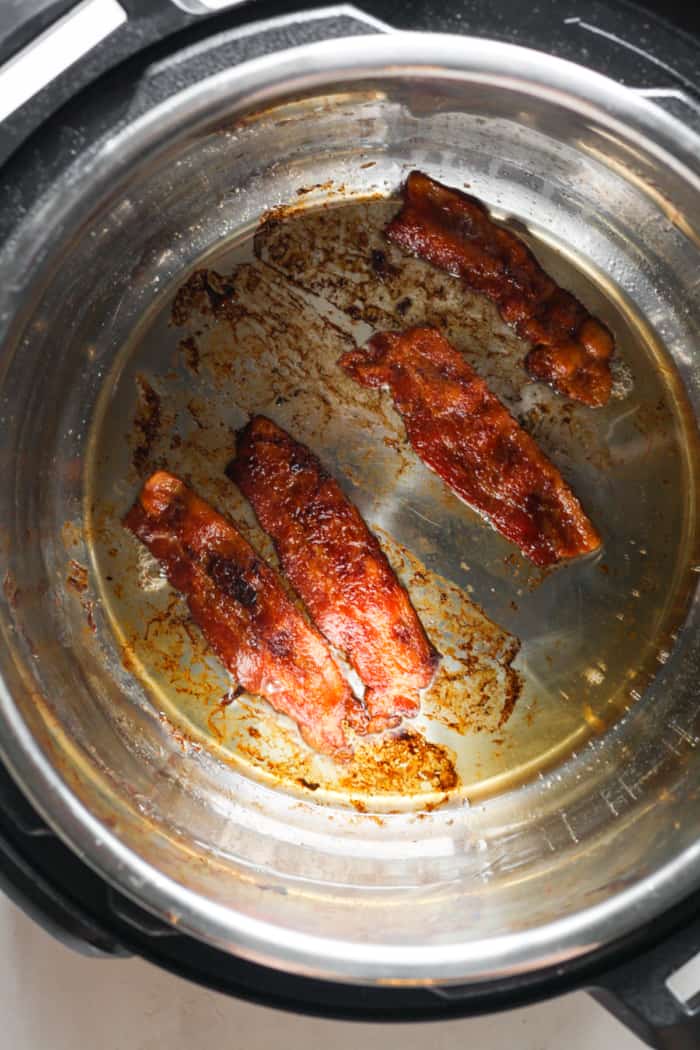 Crispy bacon in Instant Pot