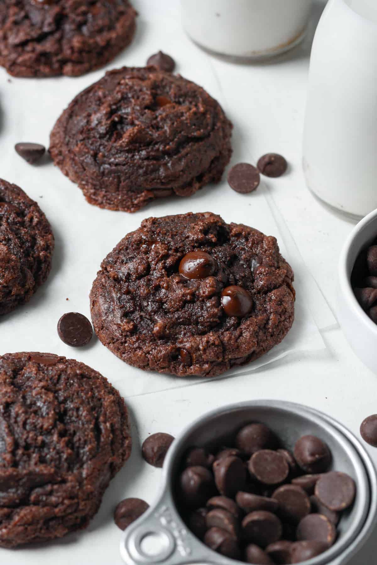 Brownie Mix Cookies - Organically Addison