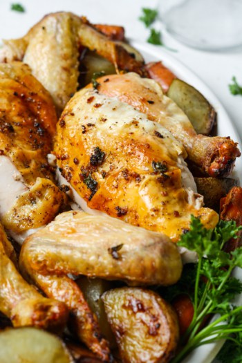 Dutch Oven Roasted Chicken - Organically Addison