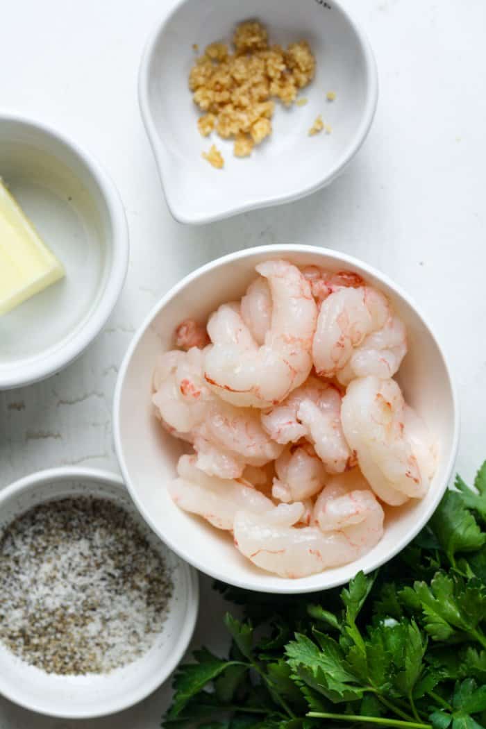 Shrimp with garlic butter