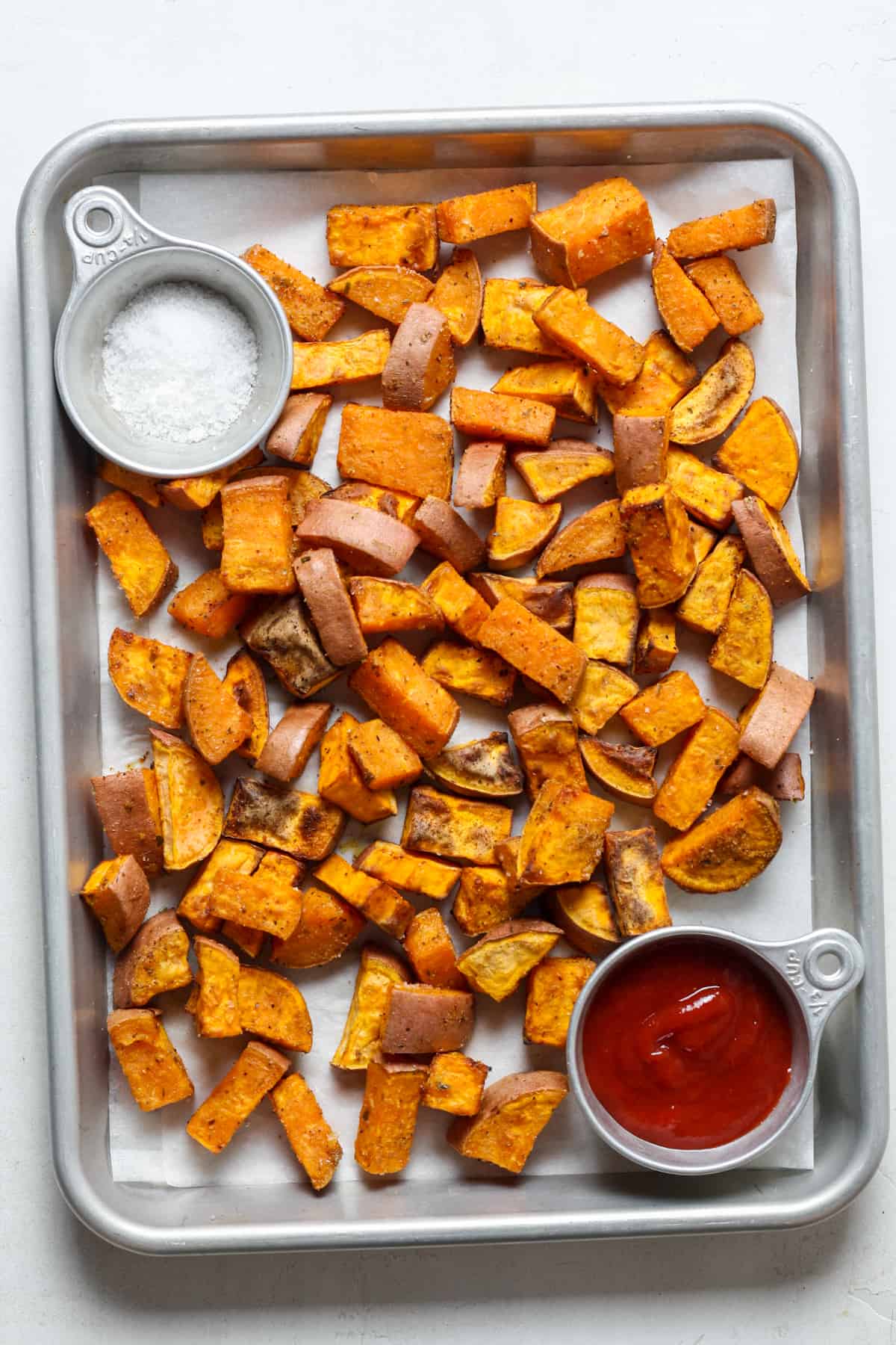 Air Fryer Sweet Potato Cubes - Healthful Blondie