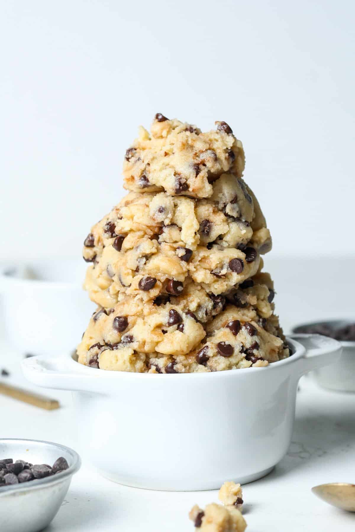Edible Vegan Cookie Dough - Purely Kaylie