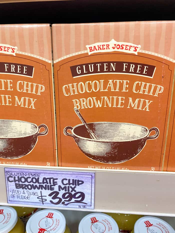 Gluten free brownie mix.
