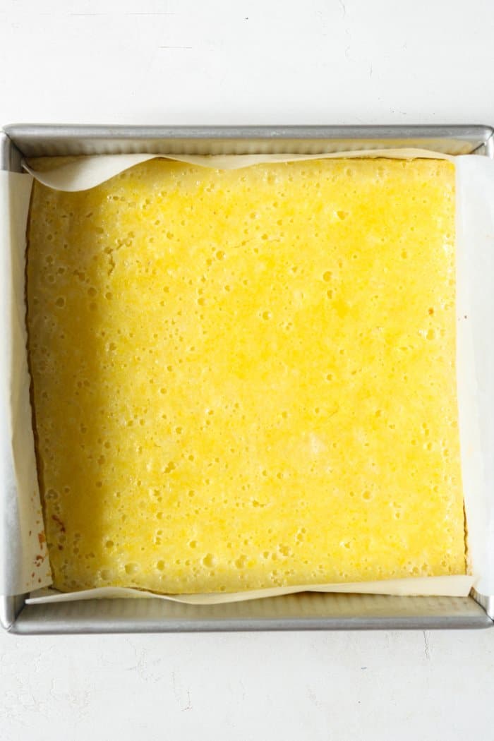 Gluten free lemon squares.