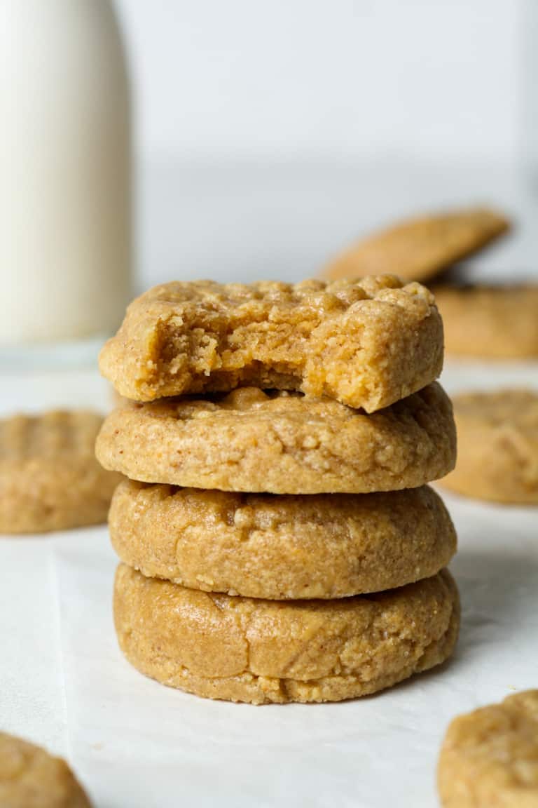 3 Ingredient Peanut Butter Cookies Organically Addison