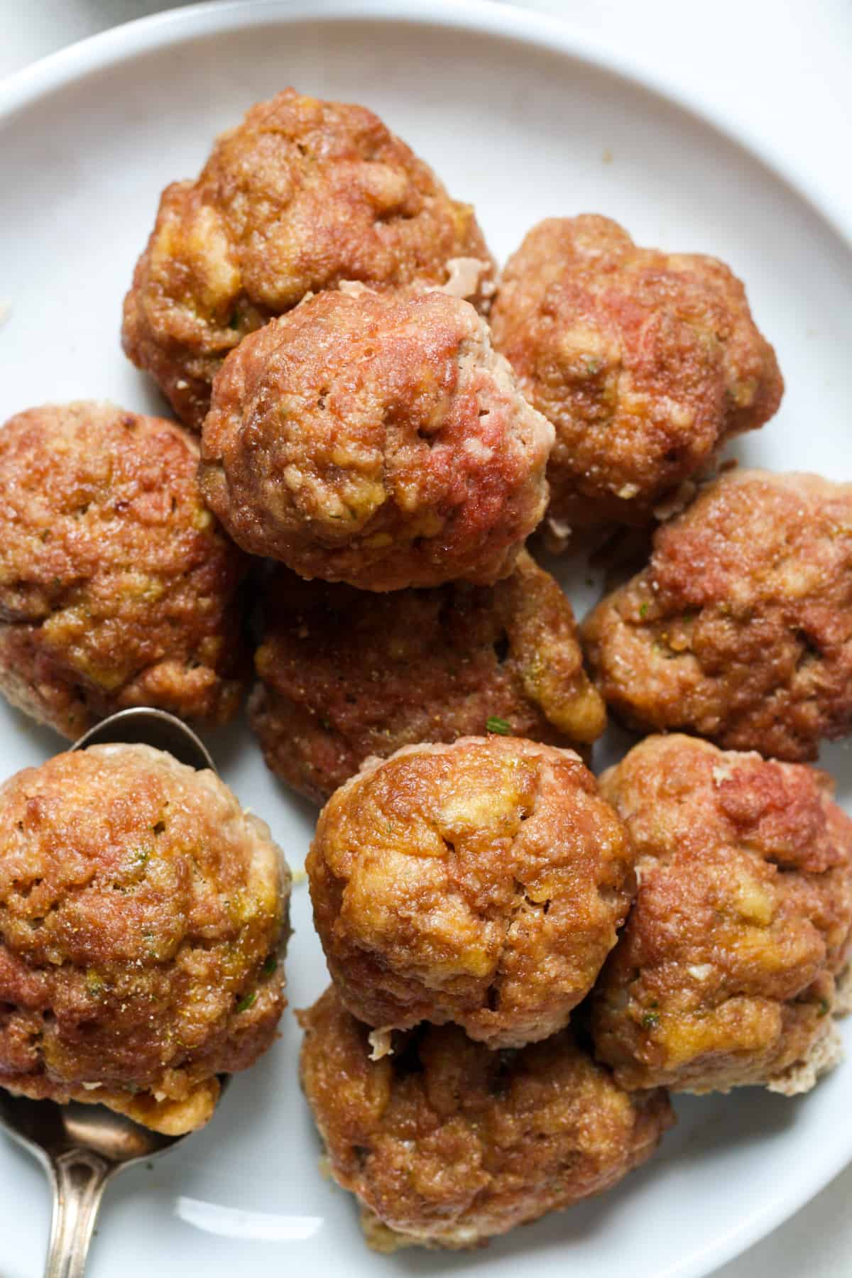 Keto Turkey Meatballs Organically Addison