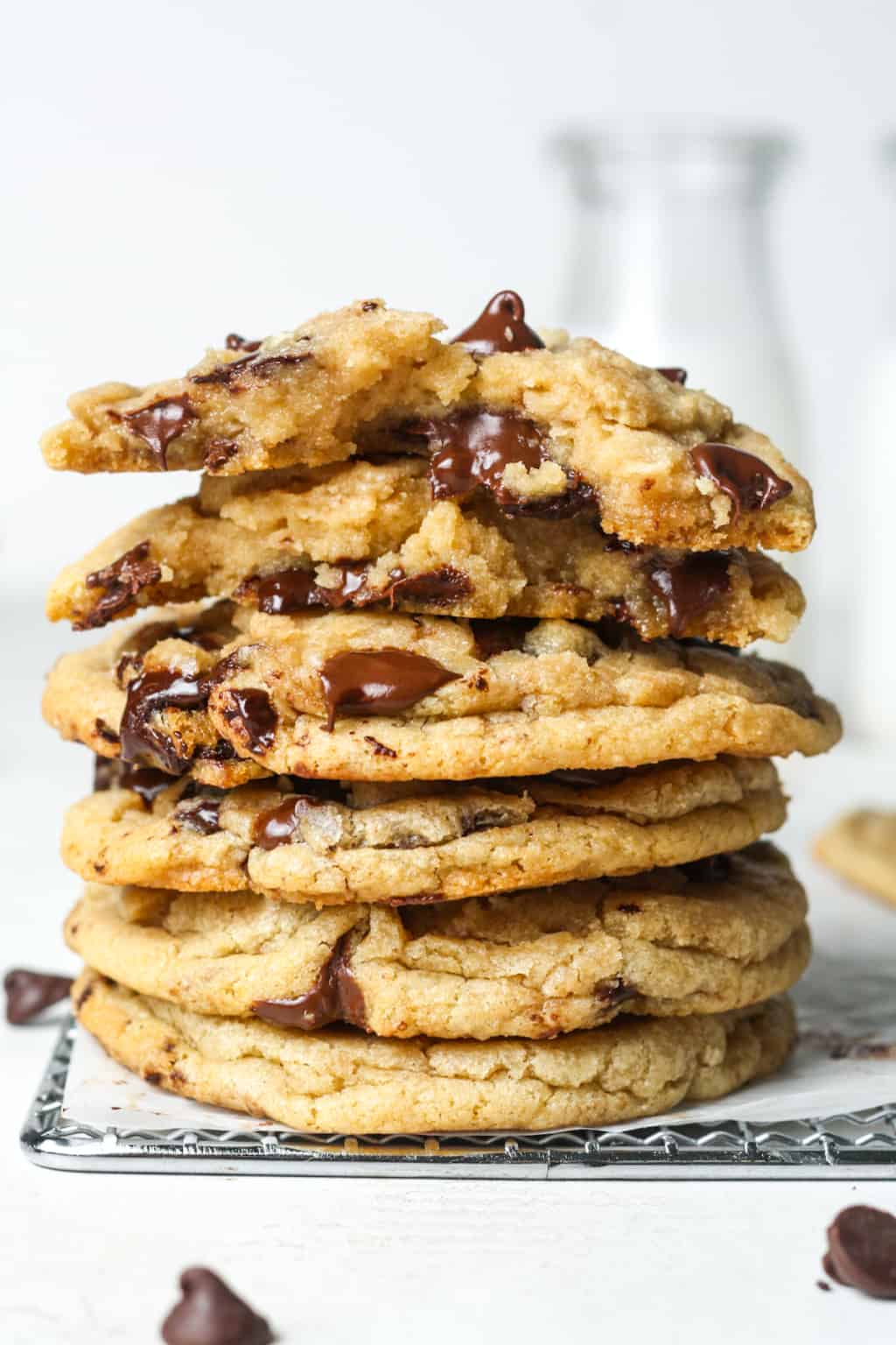 Gooey Chocolate Chip Cookies Organically Addison 9253