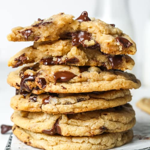 Gooey Chocolate Chip Cookies - Organically Addison